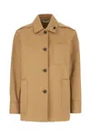 Max Mara Beige Front Closure Jacket