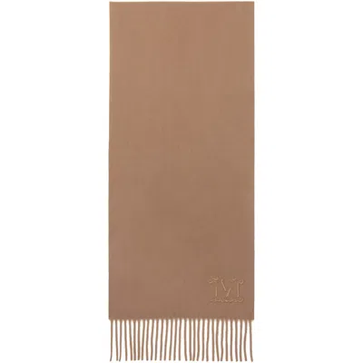 Max Mara Brown Dalia Scarf
