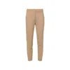 Max Mara Brown Elastane Pants In Nude