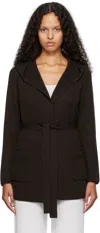 MAX MARA BROWN FINEZZA CARDIGAN