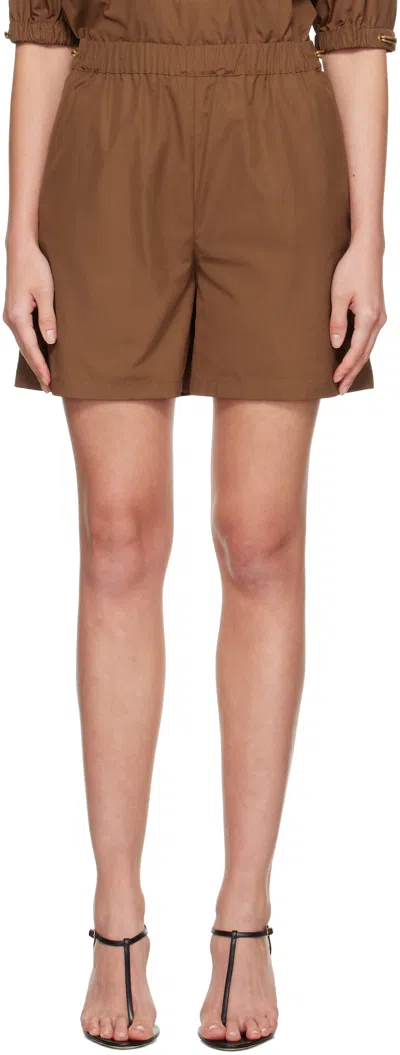 Max Mara Brown Haway Shorts
