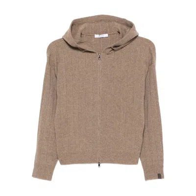 MAX MARA MAX MARA BROWN KNITWEAR - CARDIGANS WOMEN