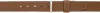 Max Mara Brown Leather Twin-fastening Belt In 001 Amber Brown