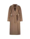 Max Mara Brown Locri Coat In Brown