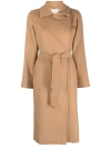 Max Mara Coat In Brown