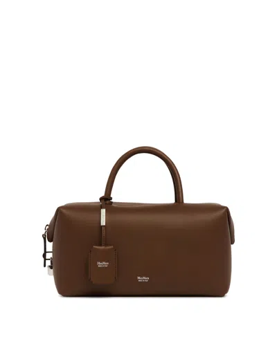 Max Mara Brown Medium Bauletto Bag
