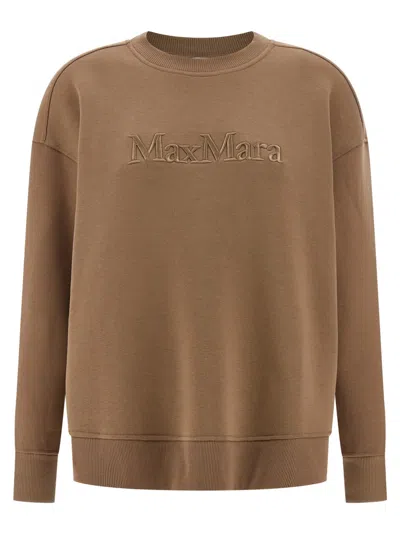 MAX MARA BROWN MONZA SWEATSHIRT