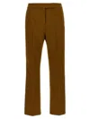 Max Mara Trousers Straight Leg Belt Loops