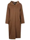 Max Mara Tan Park Coat In Brown