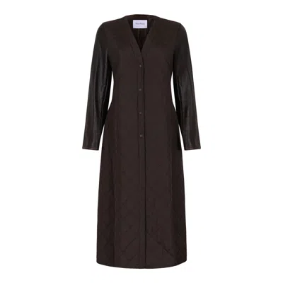 Max Mara Brown Polyamide Coat