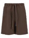 Max Mara Maxmara Women Quebec - Bermuda Shorts In Linen And Silk