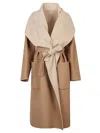 Max Mara Brown Senna Cashmere Coat In Brown