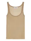 Max Mara Top In Brown
