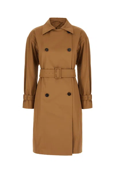 Max Mara Ebrien Coats And Trench Coats Brown