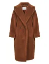 Max Mara Brown Tedgirl Teddy Bear Icon Coat Coat In Brown