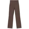 Max Mara Galicia Denim Trousers Clothing In Brown