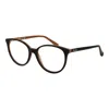 Max Mara Unisex Optical Frames In Brown