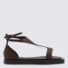 Max Mara Women Velaflat Sandals In Brown