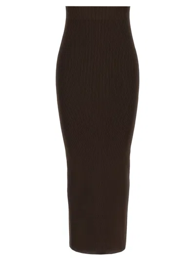 Max Mara Aprile Skirt In Brown