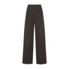 Max Mara Brown Wide Pants In Brown