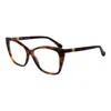Max Mara Brown Women Glasses Frame In Multi