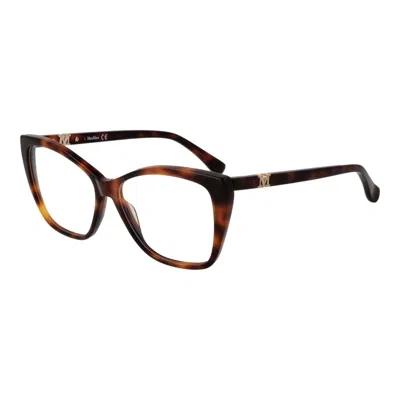 Max Mara Brown Women Glasses Frame In Multi