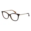 Max Mara Brown Women Optical Frames In Multi