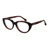 Max Mara Brown Women Optical Frames In Multi