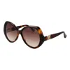 Max Mara Brown Women Sunglasses In Brown