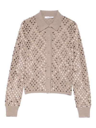 Max Mara Brown Wool Mxmragno