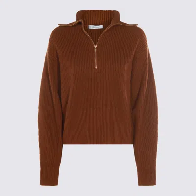 Max Mara Brown Wool Nadar Knitwear