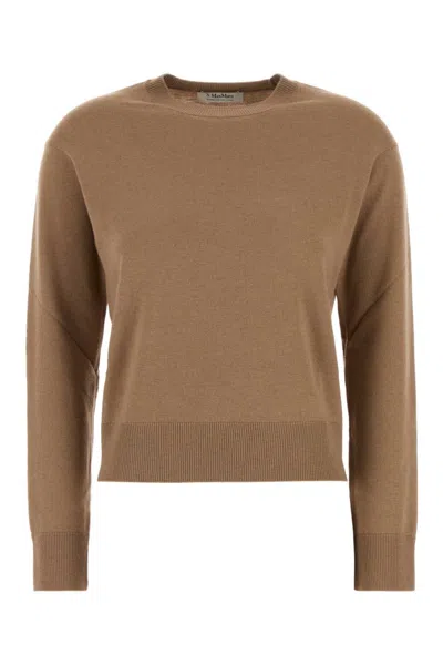 Max Mara Brown Wool Sweater
