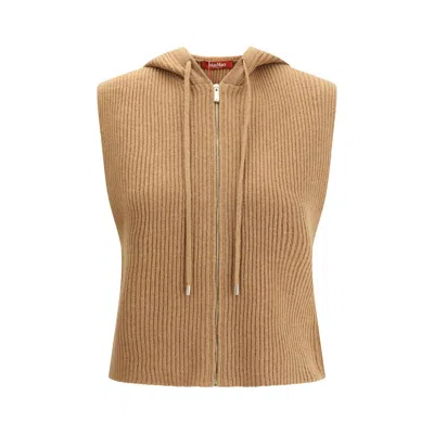 Max Mara Brown Wool Sweatshirt