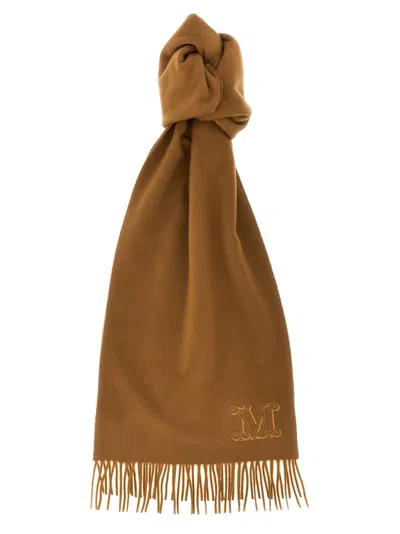 Max Mara Brown Wsdalia Scarf