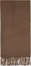Max Mara Brown Wsdalia Scarf In Multi