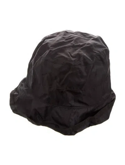Pre-owned Max Mara Bucket Hat In Black