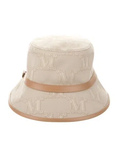 Pre-owned Max Mara Bucket Hat In Brown