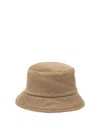 Max Mara Bucket Hat In Camel And Teddy In Brown