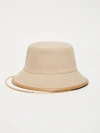 MAX MARA BUCKET HAT IN WATER-RESISTANT GABARDINE