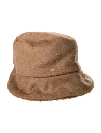 Pre-owned Max Mara Bucket Hat In Neutrals