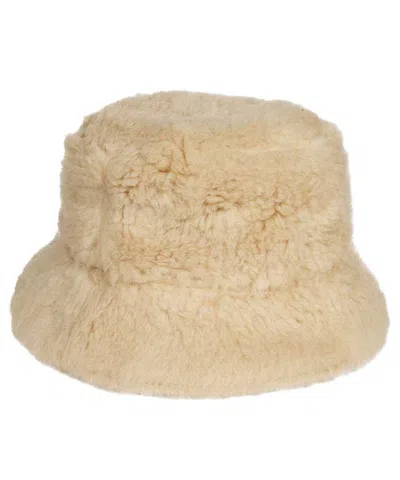 Max Mara Bucket Hat In Neutral
