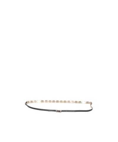 MAX MARA MAX MARA MXAFUMANTE JEWEL-DETAIL BELT