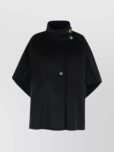 Max Mara 'buckle Detail Cashmere Cape'