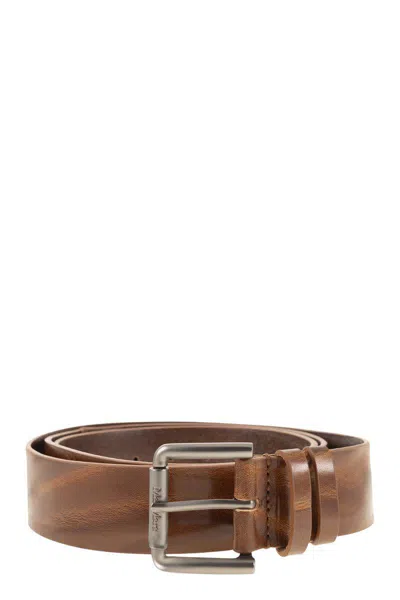 MAX MARA MAX MARA BUCKLE40XLONG - LONG LEATHER BELT