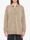 Max Mara Bull Cardigan In Cashmere In Neutral