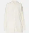 Max Mara Bull Oversized Cashmere Cardigan In White