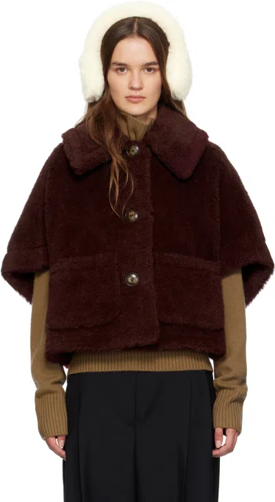 Max Mara Burgundy Newterzo1 Jacket