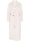 Max Mara Long-sleeved Coat In Neutrals
