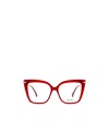 Max Mara Butterfly Frame Glasses In Red
