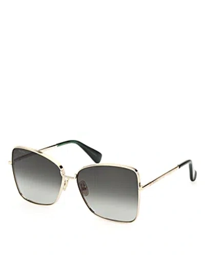 Max Mara Butterfly Sunglasses, 59mm In Gold